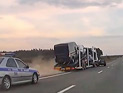 Белорусские гаишники опубликовали динамичное ВИДЕО с погоней и задержанием автовоза с пьяным дальнобойщиком
